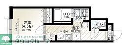 ソルナクレイシア荻窪IV 1Kの間取図画像