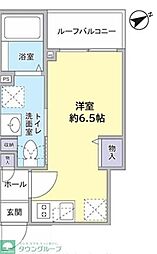 BLGG1 ワンルームの間取図画像
