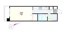 新江古田ST・ハウス 1Kの間取図画像