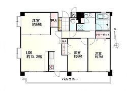 間取図画像 3LDK