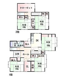 国見ヶ丘3丁目 5DKの間取り