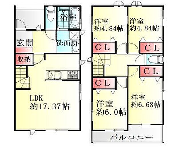 間取図(平面図)