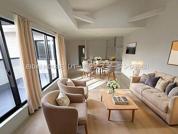 バーチャルステージング画像