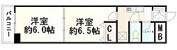 サンロード泉松森 2Kの間取図画像