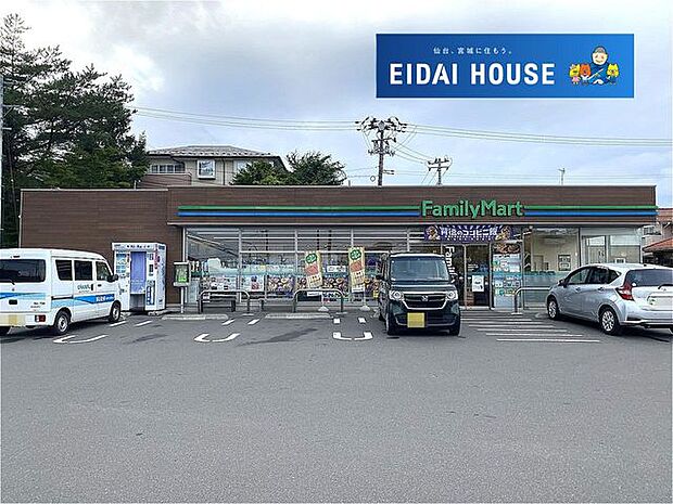 ファミリーマート仙台国見ケ丘店 徒歩22分。 1710m