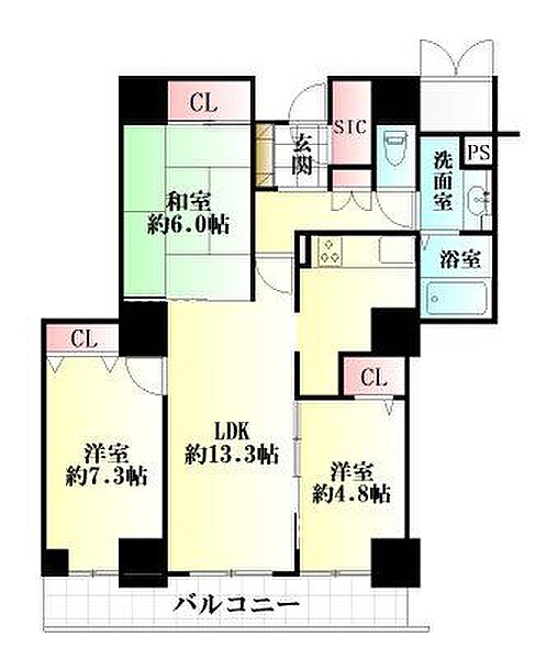間取り：304000343256