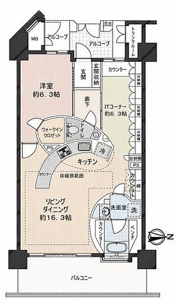 間取り：304000347022
