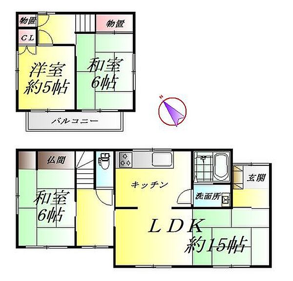 間取り：304000347422