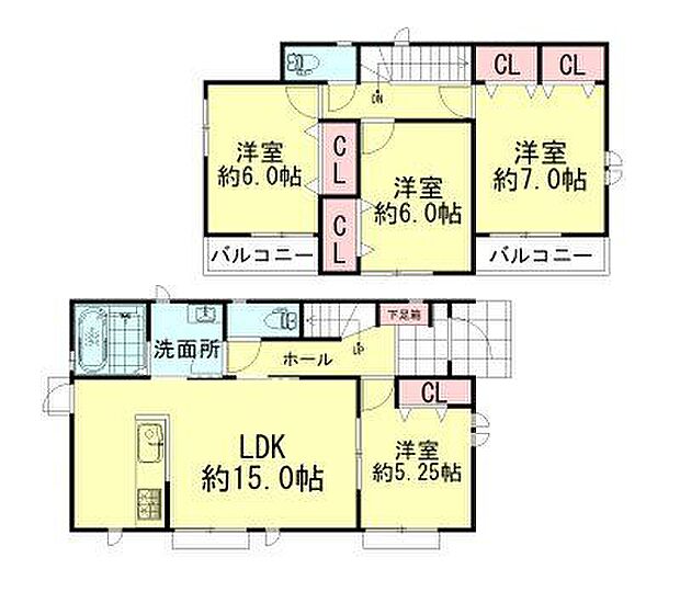 間取図（平面図）