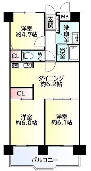 間取り：304000352676