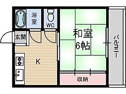 椿ハイツ 西 2階