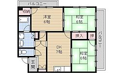 若園ハイツ 3階