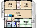 ヴィル・ド・ベール1階13.3万円