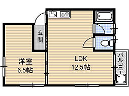 グリーンハイツＡ棟 2階/201号室