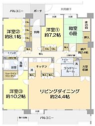 間取図画像 4LDK