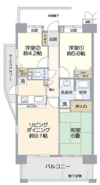 間取り：311002500896