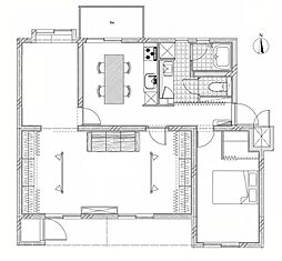 宮前平グリーンハイツ45号棟 3LDKの間取図画像