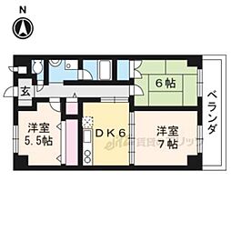 間取図画像 3DK