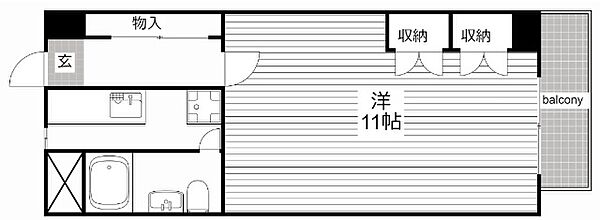 同じ建物の物件間取り写真 - ID:223030907100