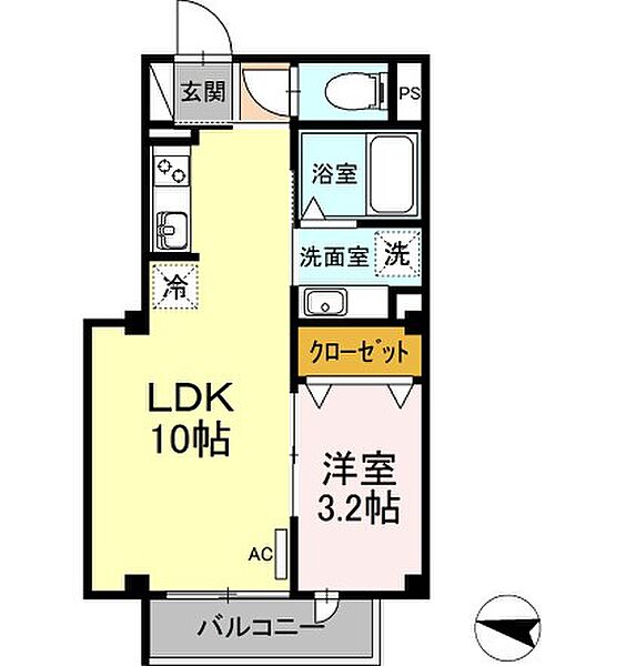 同じ建物の物件間取り写真 - ID:223031692010