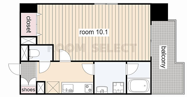 同じ建物の物件間取り写真 - ID:223031869005