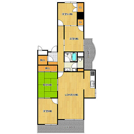 【南・東向きの角部屋!日当たり・通風良好】明るいお住まいは家族の笑顔も増えそうですね!是非現地にてご体感ください!