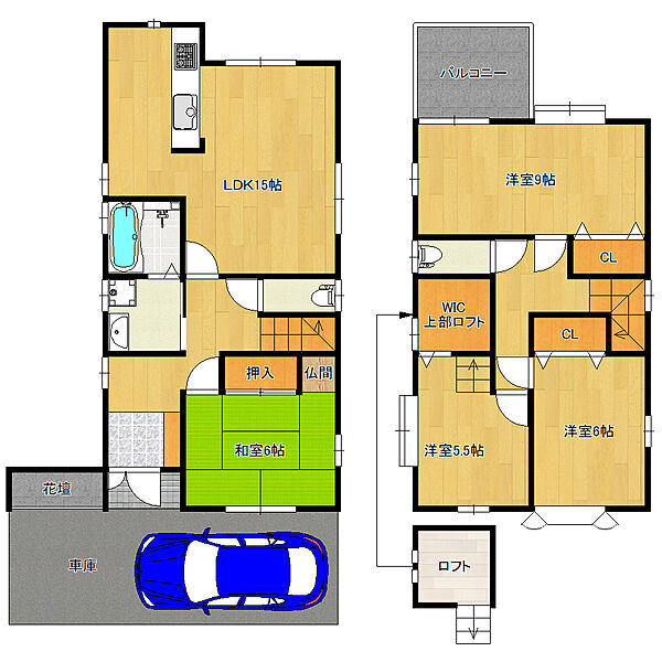 間取り：327001686225