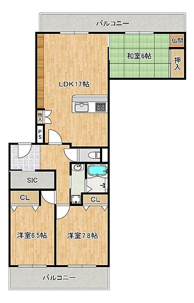 間取り：327001687425