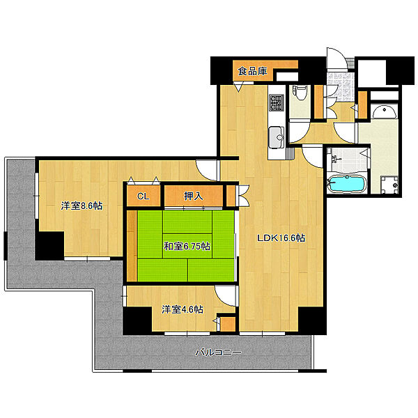 間取り：327001686243