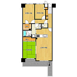 間取図画像 3SLDK