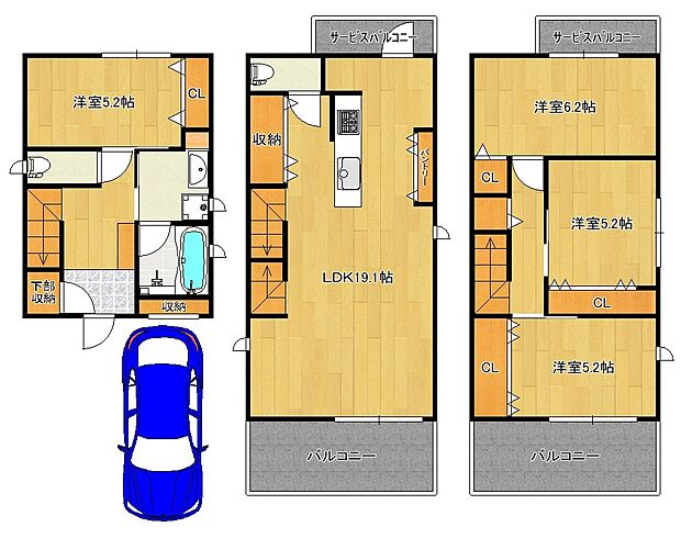 東向き日当り良好♪たっぷりの陽光に包まれる明るい住まい!ぜひ現地でお確かめください!