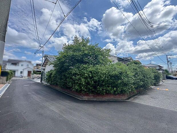 南・西向きの角地!日当り良好です♪たっぷりの陽光に包まれる明るい住まいになりますね♪