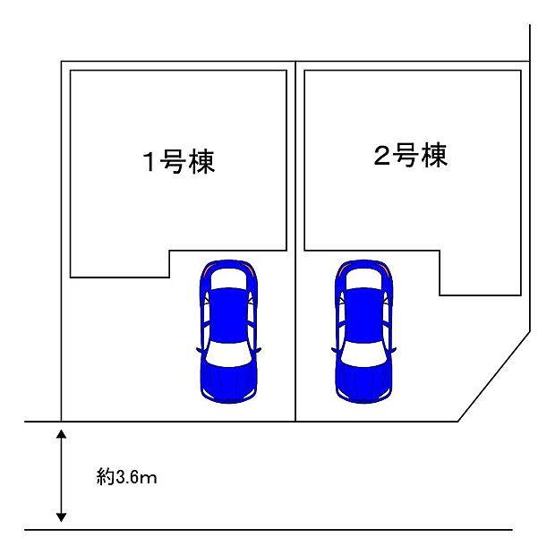 【全2区画】南西向きにつき日当り良好!たっぷりの陽光に包まれる明るい住まいに気持ちも明るくなりますね!