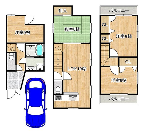 間取り：327001686403