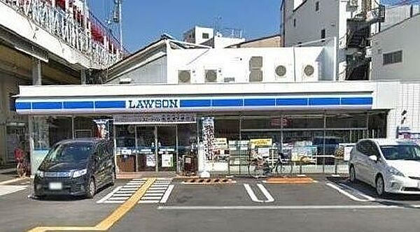 ローソン北田辺４丁目店まで徒歩１分