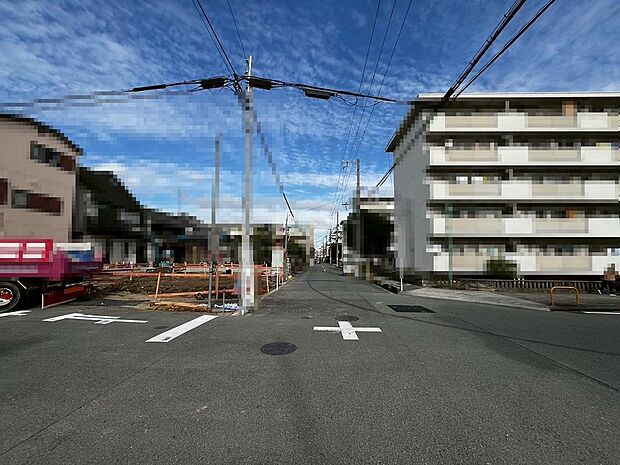 ゆとりのある洗面室ですよ♪朝の身支度もスムーズにできますね！