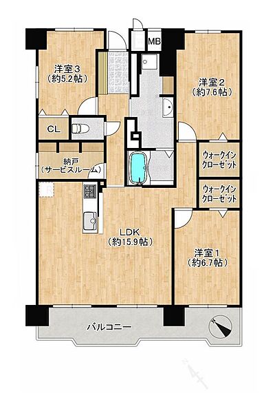 間取り：327001693686