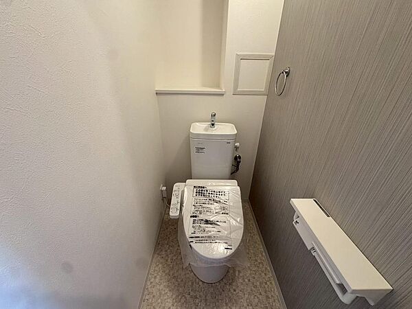 【トイレ】綺麗なトイレで清潔感があり気持ち良く使用していただけます！