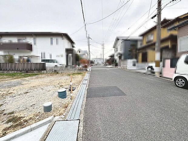 前面道路約７．１ｍ！運転が苦手な方も安心ですね♪