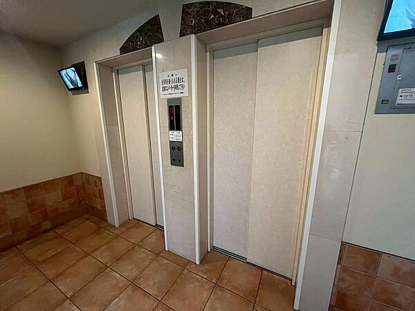 【エレベーター】荷物が多い日も楽々にお部屋に持っていけますね！