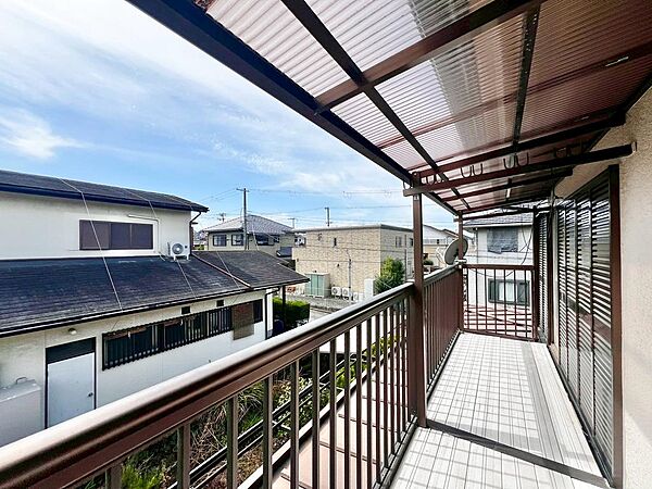 南面バルコニーですので、洗濯物が良く乾きますね！