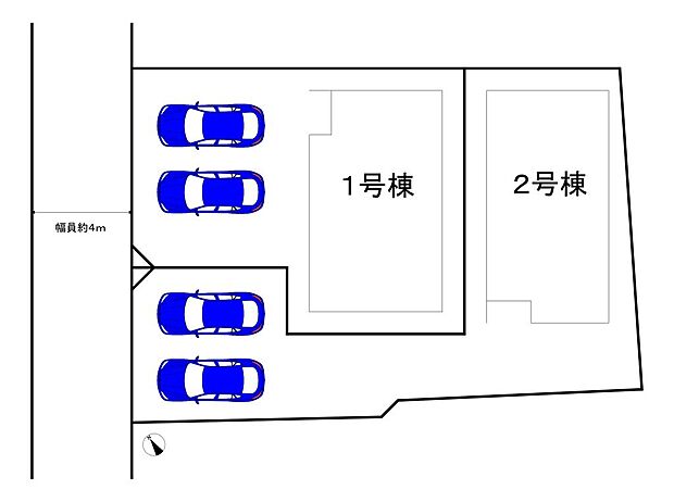 ◆全2区画◆土地約45.09坪〜約50.43坪のゆとりある敷地!広々ゆとりのある敷地でのびのび新生活をここではじめませんか♪
