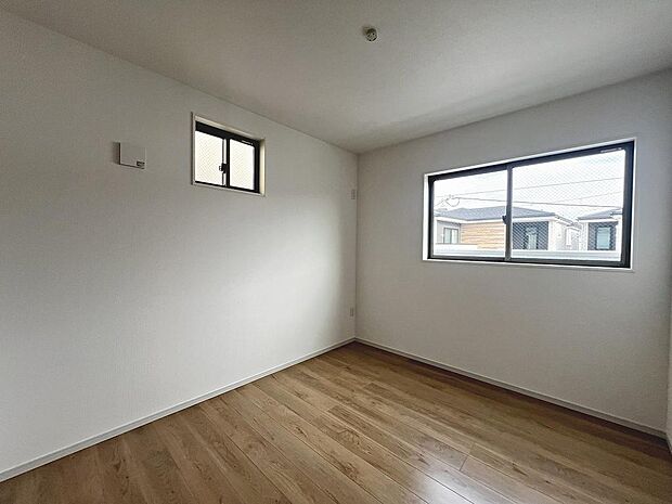 全居室２面採光！たっぷりの陽光に包まれる明るい住まいに気持ちも明るくなりますね♪