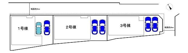 ◇全３区画◇土地約３３．２７坪〜約３４．６３坪のゆとりある敷地でのびのび新生活をここではじめせんか♪