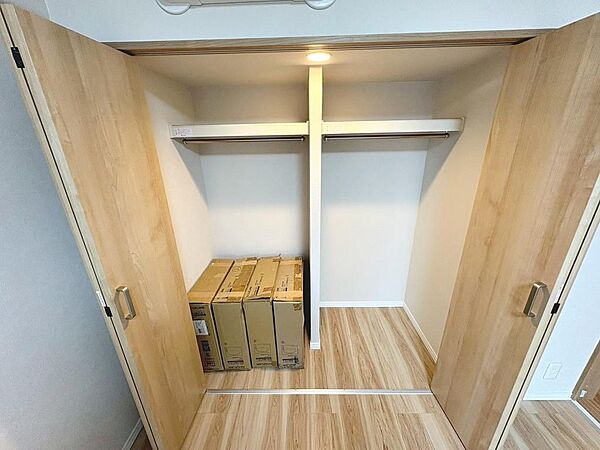 【収納】全洋室収納ございます！お部屋がスッキリ片付きますね！