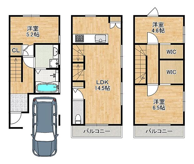 令和8年3月完成済!綺麗なお住まいで新生活始めませんか♪現地見学当日から予約可能です!是非現地にてご確認ください♪