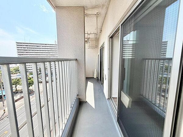 南西面バルコニーですので、洗濯物が良く乾きますね！