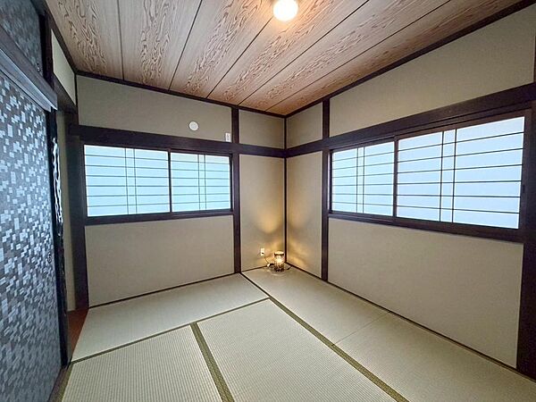 ☆和室ございます！畳表替、襖貼替済☆一息つく時の癒しの空間や客間にも使えますね！