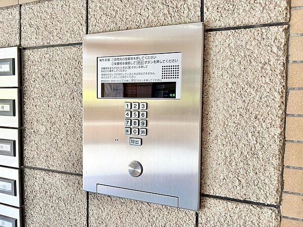 【オートロックですよ】セキュリティ面も安心ですね！