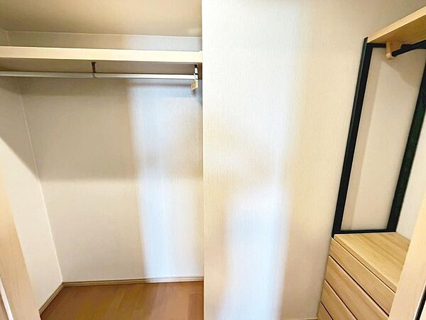 ウォークインクローゼットもあるので、家族の思い出も大切にしまっておけますね！